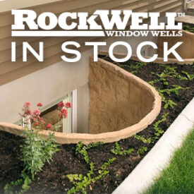 RockWell Stone Texture Window Wells & Covers In-Stock at Kuiken Brothers Locations in NJ & NY