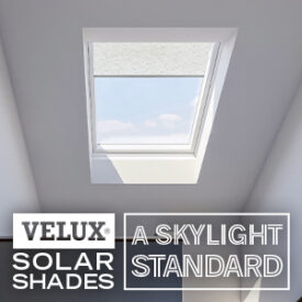 Now Standard: Solar Shades Included with Every Velux Skylight at Kuiken Brothers