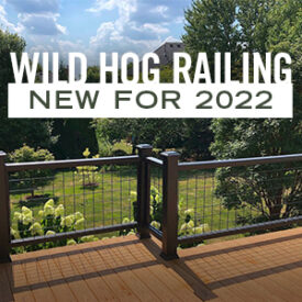 Wild Hog Railing Now In Stock at Kuiken Brothers Locations Throughout NJ & NY