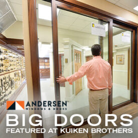 Weiland Doors by Andersen For Extraordinarily Large Openings - Available at Kuiken Brothers Locations in NJ & NY