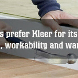 Contractor Connection Demo Day featuring Kleer PVC Trim & Mouldings