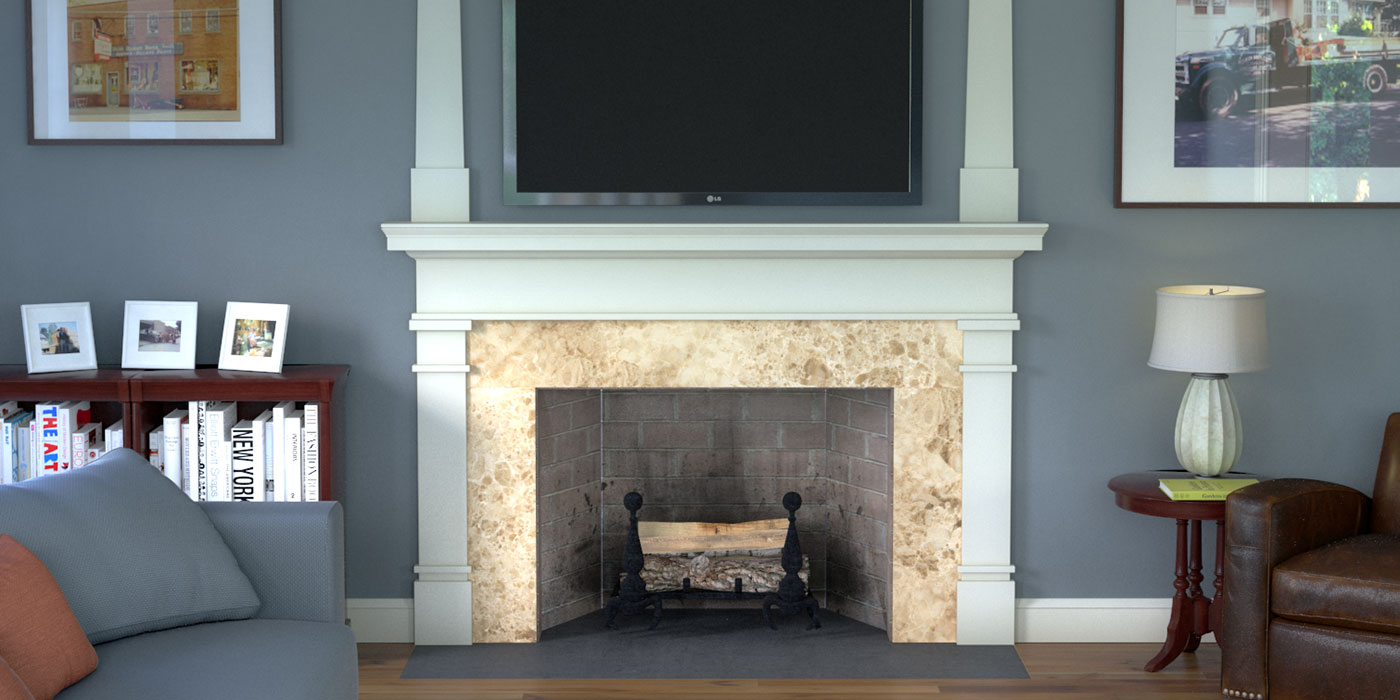 Greek Revival Mantel