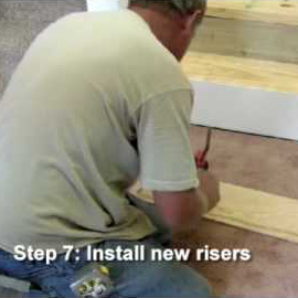 Young's RetroTread Stair Remodeling Installation Video - Available at Kuiken Brothers