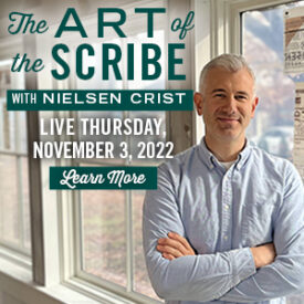 The Art of The Scribe with Nielsen Crist at Kuiken Brothers LIVE Product Expo Thursday November 3, 2022