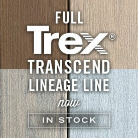 New Trex Transcend Lineage Colors In Stock at Kuiken Brothers Locations in NJ & NY