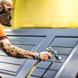 Reeb Finish Paint. Pre-Finished Exterior Doors Available at Kuiken Brothers Locations in NJ & NY
