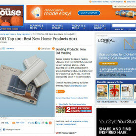 Kuiken Brothers’ Classical Moulding Collection and Catalog Named One of This Old House Magazine’s Top 100: Best New Home Products for 2011