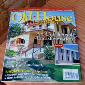 Kuiken Brothers Classical Moulding Featured in Old House Journal December/ January Issue