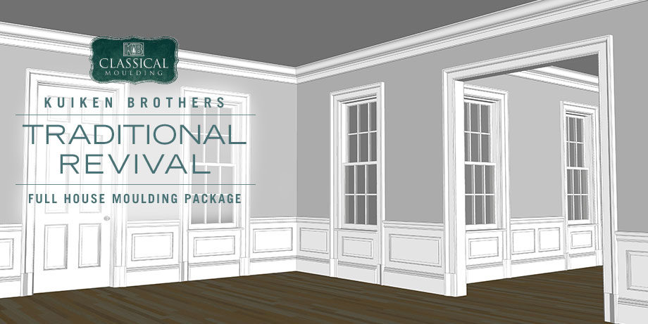 Traditional Revival Full House Moulding Package