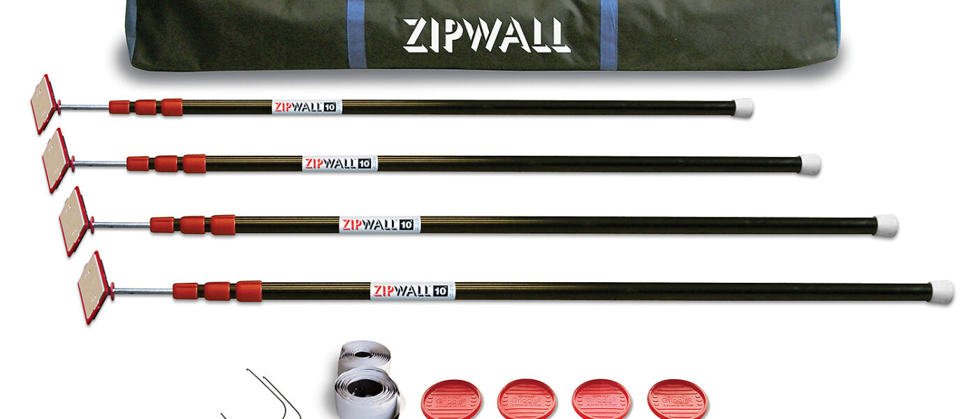 Residential and Commercial Painting - ZipWall Dust Barrier System